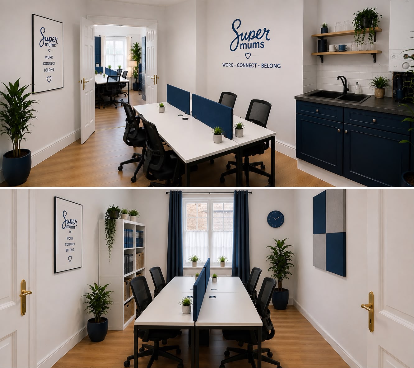 The Supermums Business Hub coworking space